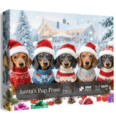 Santa Pup Posse Jigsaw Puzzle 1000 Stücke